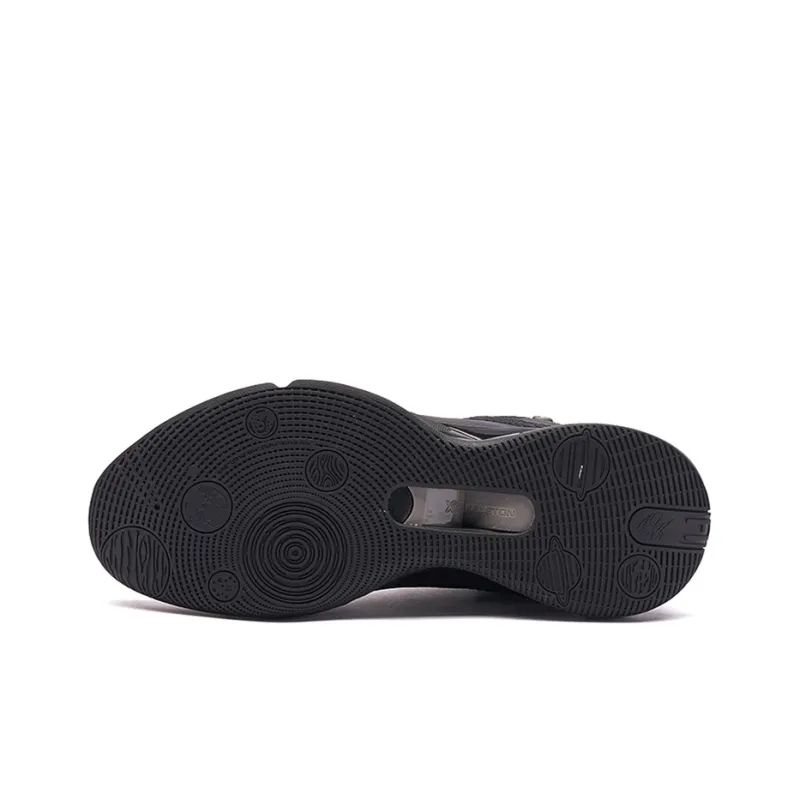 361° AG 2 Aaron Gordon AG2 Anti-Slip Wear-Resistant Mid-Top Basketball Shoes Obsidian Black-4