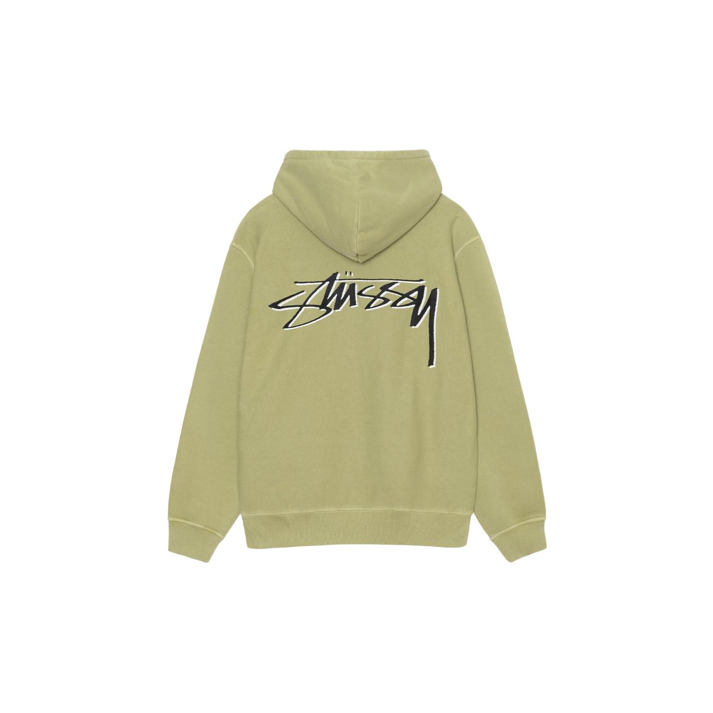 Stussy X Our Legacy Drop Shadow Pigment Dyed Hoodie Black S