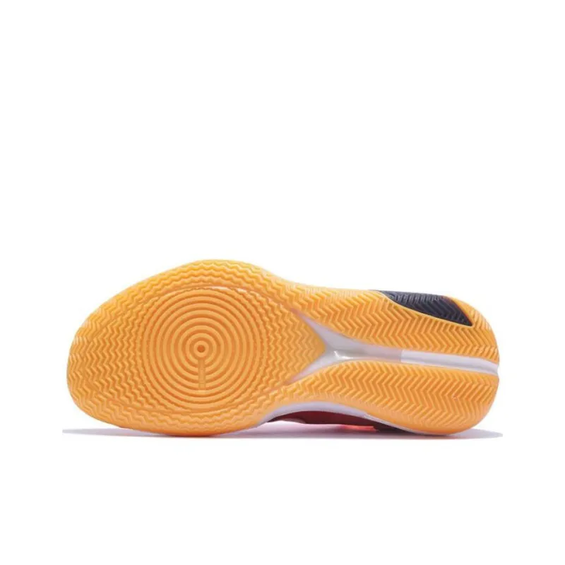 LiNing Speed 9 Ultra Cushioning Anti-Slip And Wear-Resistant High-Top Basketball Shoes Bright Neon Red-4