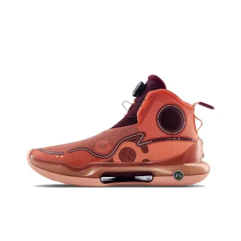 LINING YuShuai Evolution Basketball Shoes Men High Top Orange