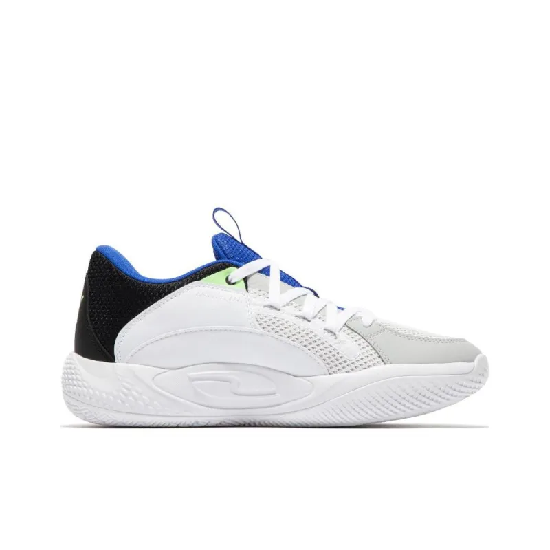 PUMA Court Rider Chaos Basketball Shoes 'Future Blue Green Glare'-1