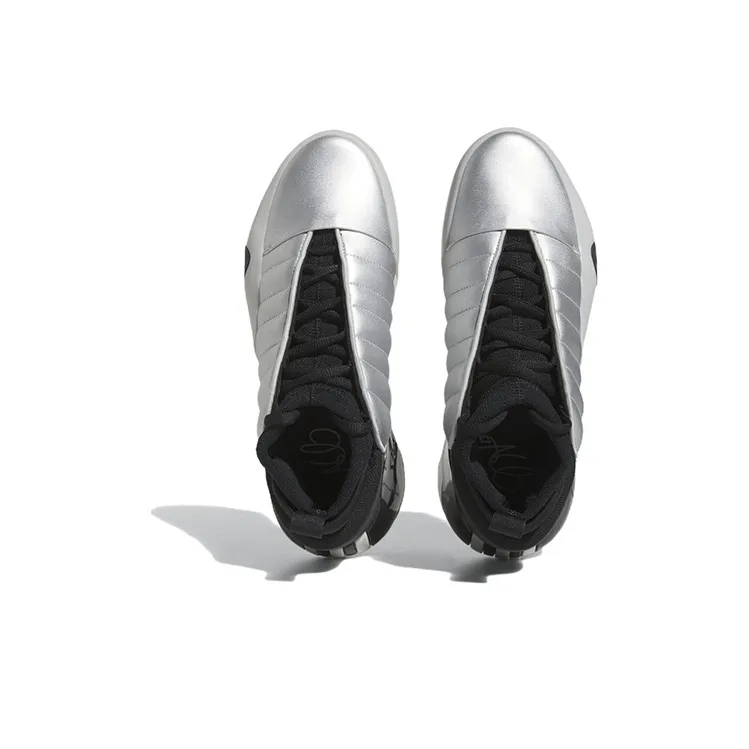 Adidas Harden Volume 7 Basketball Shoes 'Silver Metallic / Black'-4