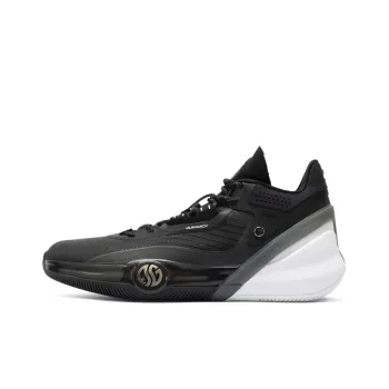 361° AG3 Aaron Gordon 3 Cushioning Wear Resistant Mid Top Performance Basketball Shoes Men's Obsidian Black