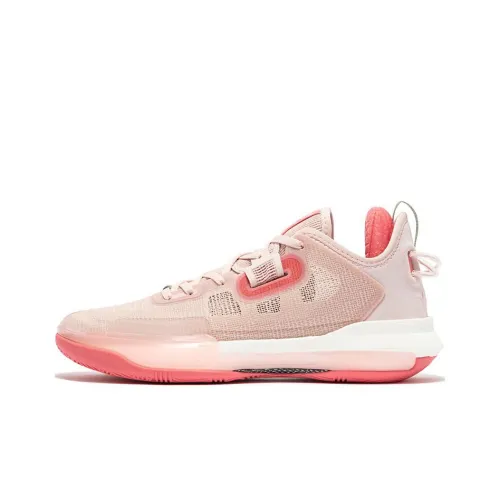 361° Supernova Supernova Basketball Shoes Men Low-Top Light Peach Pink/Tropical Pink