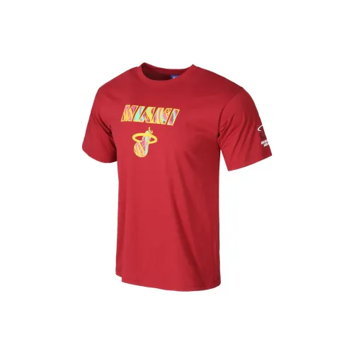 NBA Team T-Shirts Men Red