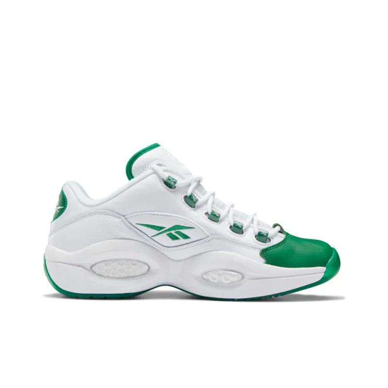 Reebok Question Low Green Toe-1