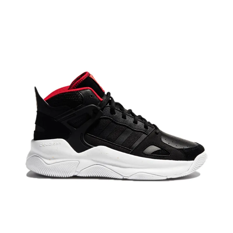 Adidas Neo STREETSPIRIT Abrasion Resistant Low Top Performance Basketball Shoes Men's Black-1
