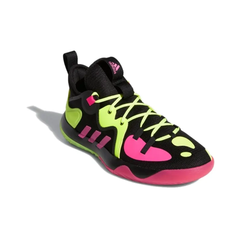 Adidas Harden Stepback 2 'Black Shock Pink Yellow'-2