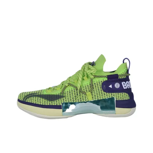 LINING Speed 6 Basketball Shoes Men Low-Top Green