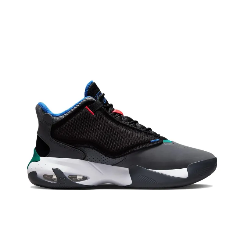 Air Jordan Max Aura 4 'Grey Black Blue'-1