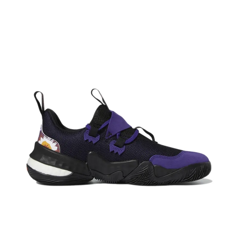 Adidas Trae Young 1 Black Purple Orange-1