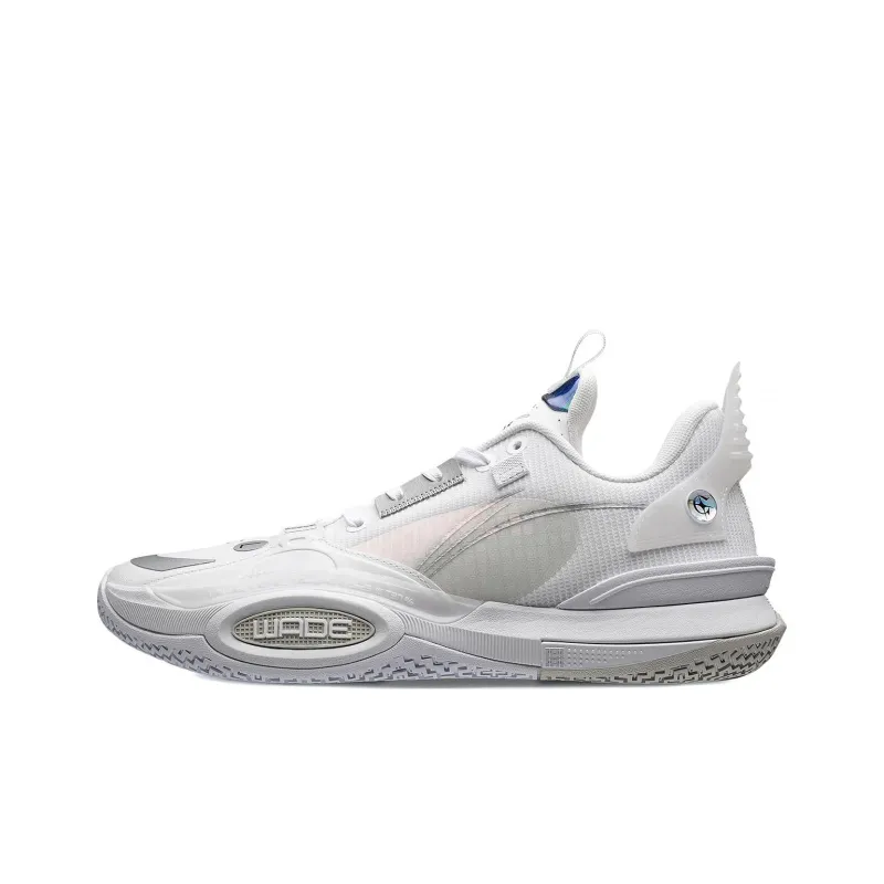 Li Ning Wade All City 10 X Glare We Are One 'White Grey'-0