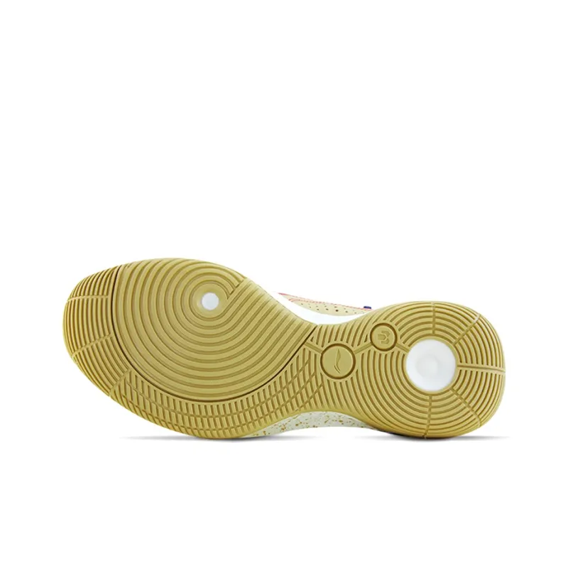LiNing Sonic 9 Team Jiangsu Nanjing Tengxin Daxiang Anti-Slip Wear-Resistant High-Top Basketball Shoes Blue PE Edition-4