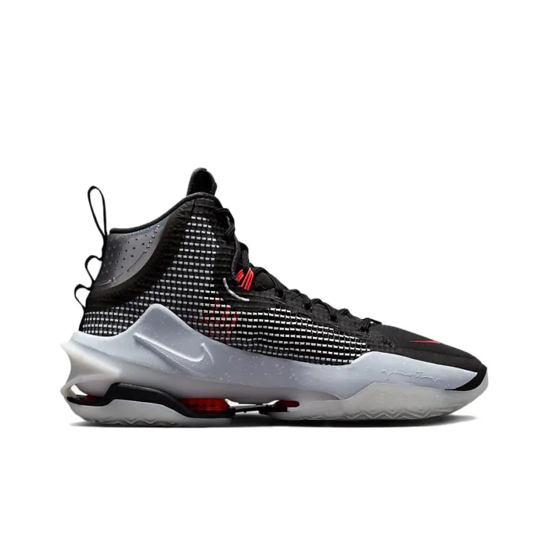 Nike Air Zoom Gt Jump Black White Solar Red-1
