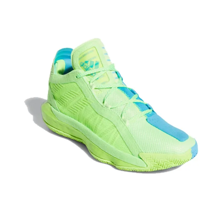 Adidas Dame 6 Signal Green-2