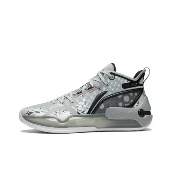 LiNing YuShuai 16 Cushioning Anti Slip Wear Resistant Breathability Low Top BOOM Technology Brick Gray