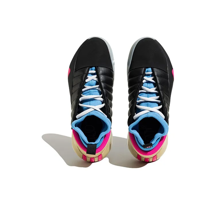 adidas Harden Vol.7 Black Blue Pink-4
