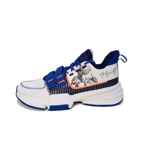 ANTA Basketball Shoes Men Low-Top White/Blue/Purple