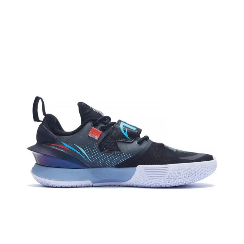LiNing All City 10 V2 'Obsidian' Cushioned Slip-Resistant Rebound Low-Top Basketball Shoes Black Gray Color-1