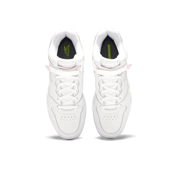 Reebok Royal BB4500 Hi Strap Slip-Resistant Breathable Mid-Top Performance Basketball Shoes Women's Cloud White-4