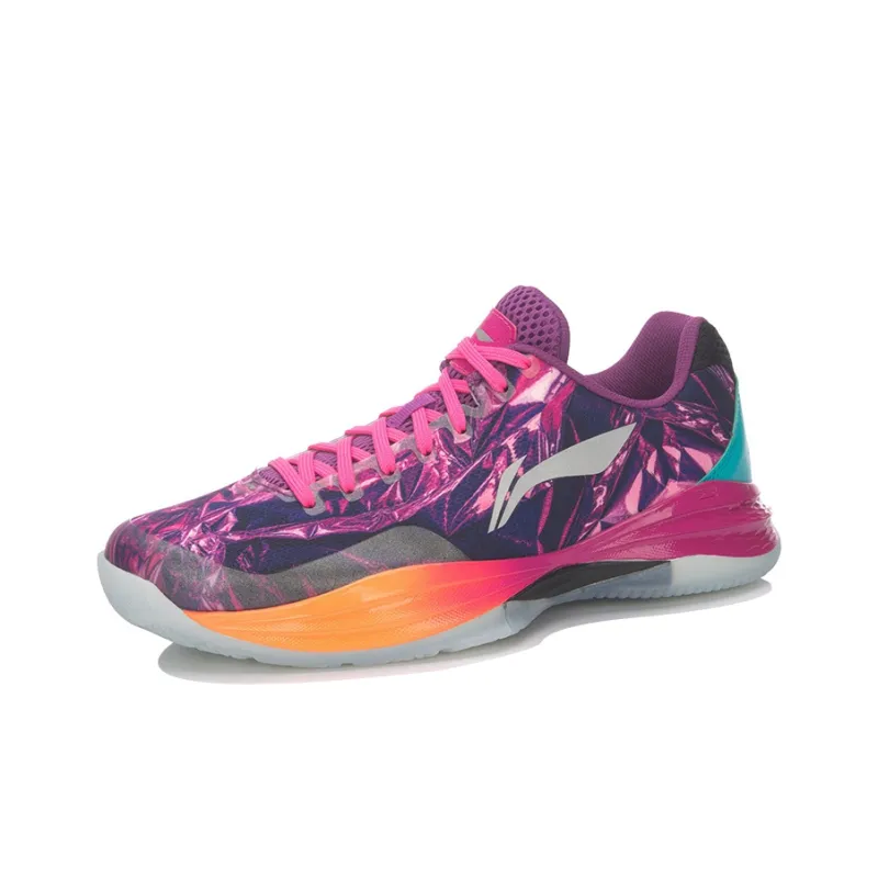 LiNing Night Stalker Cushioning Anti Slip And Wear Resistant Breathable Coverage Low Top Basketball Shoes Men's-2