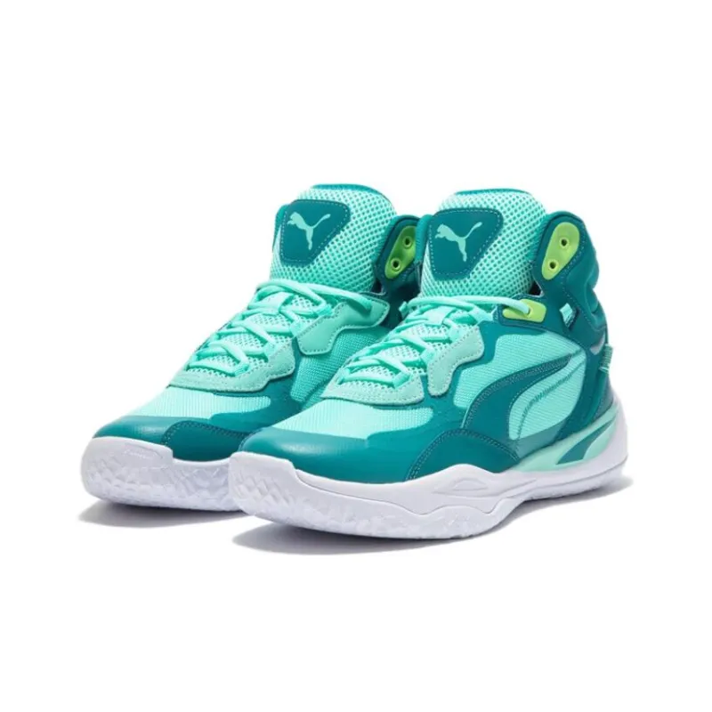 PUMA Playmaker Pro Mid 'Teal'-2