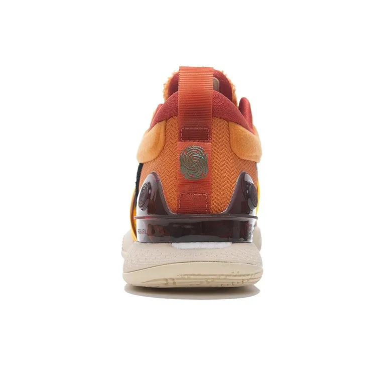 Disney x LiNing Speed 8 Premium Anti Slip Wear Resistant Low Top Basketball Shoes Men's Jam Orange-5