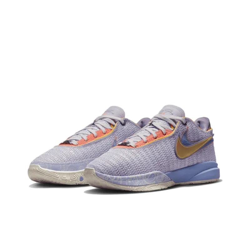 Nike LeBron 20 EP "Purple And Gold"-2