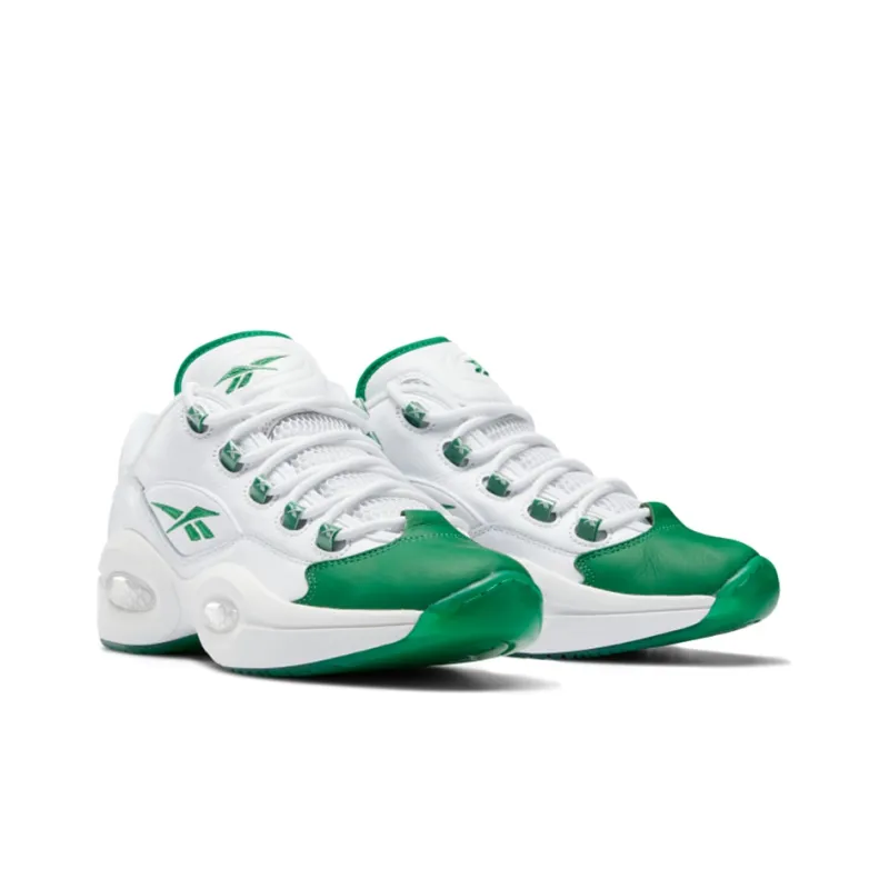 Reebok Question Low Green Toe-2