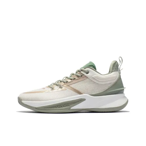 361° Restraint 3 Basketball Shoes Men Low-Top Light Azurite/West Beige