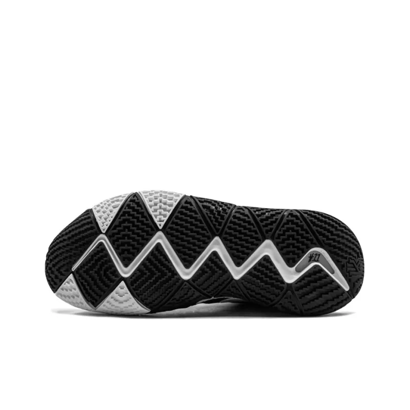 Nike Kyrie 4 Black White-4