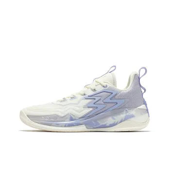 361° Big3 3.0 Pro Basketball Shoes Men Low Top Feather White/Iris
