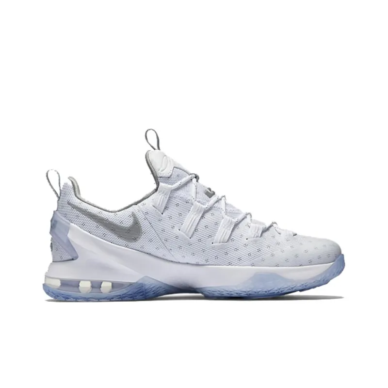 Nike LeBron 13 Low Metallic Silver-1