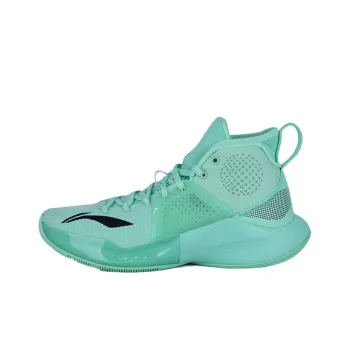 LINING SONIC 8 Basketball Shoes Men High Top Mint Green