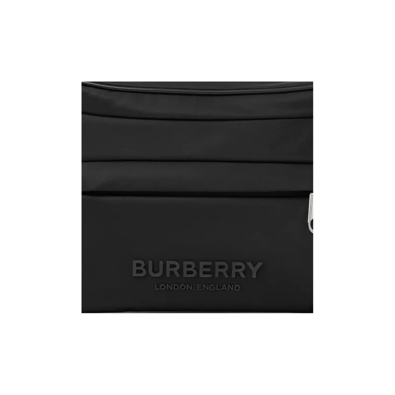 Burberry Leather Fanny Pack Men's Black-4