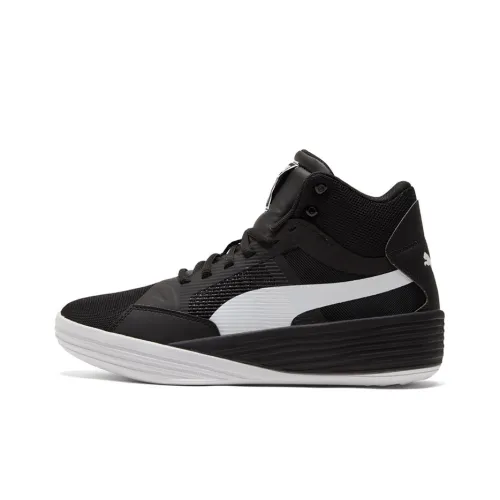 PUMA Clyde All Pro Basketball Shoes Unisex High-Top Black/White