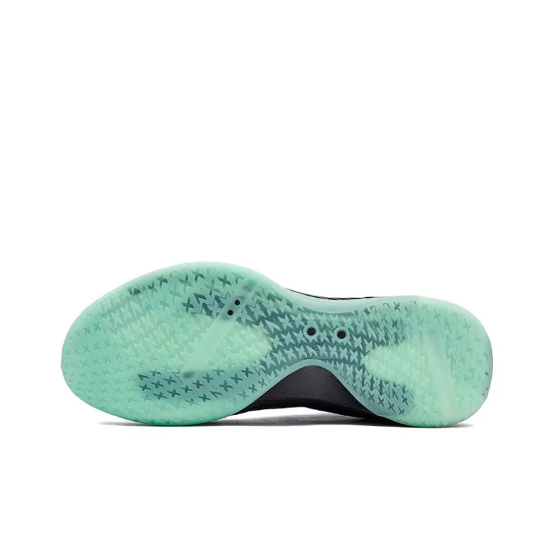 XTEP Jeremy Lin 2 Basketball Shoes Men Low Top Black/Green-5