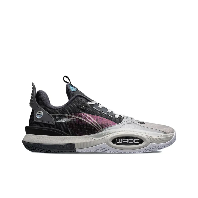 Li Ning Wade All City 10 X Glare We Are One 'Black Silver'-1