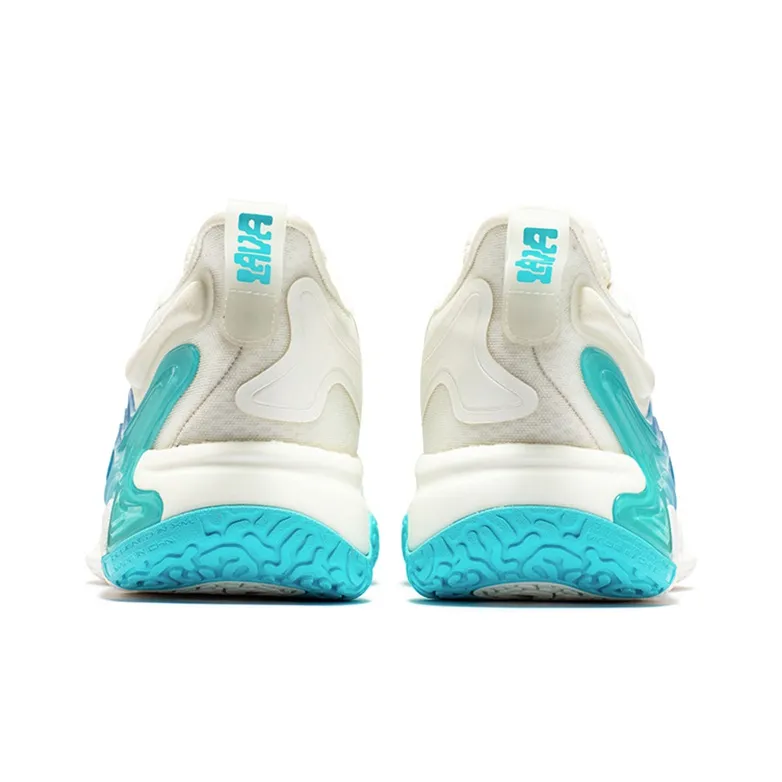 361° LAVA 2.0 Basketball Shoes Men Low Top White/Blue-3