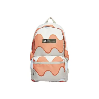 Adidas MARIMEKKO Collaboration Polyester Backpack Regular Women's White/Orange