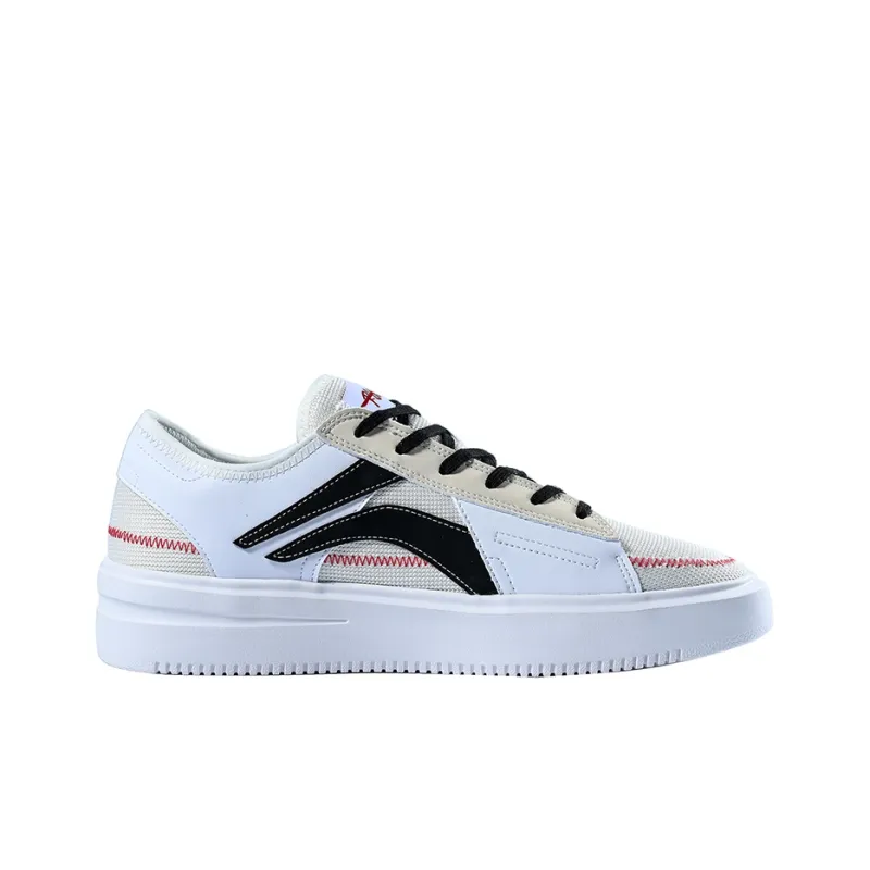 LiNing Badfive The Rebel Cushioning Anti Slip And Wear Resistant Low Top Performance Basketball Shoes White Black-1