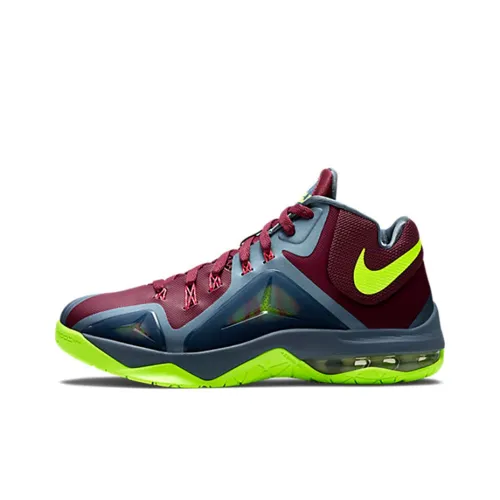 Nike Ambassador 7 Basketball Shoes Men Mid-Top Red/Blue/Green