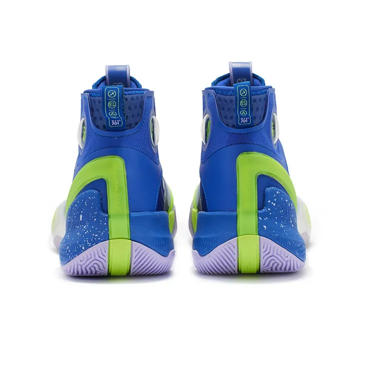 361° AG3 Pro Basketball Shoes Men High Top White/Blue-3