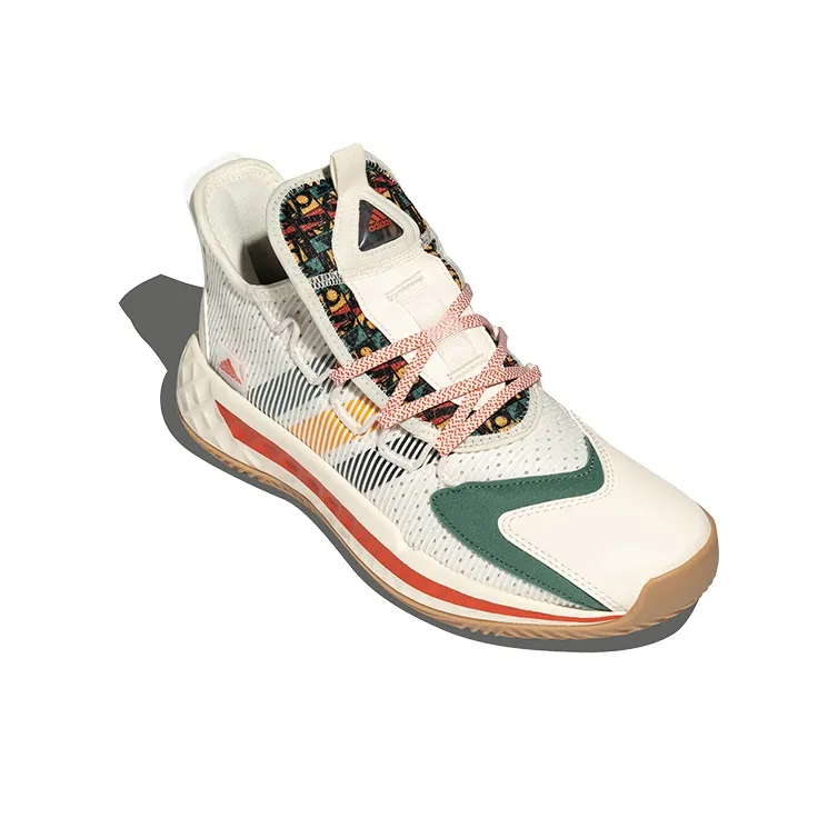 Adidas Pro Boost Low 'Chalk White Multi'-2