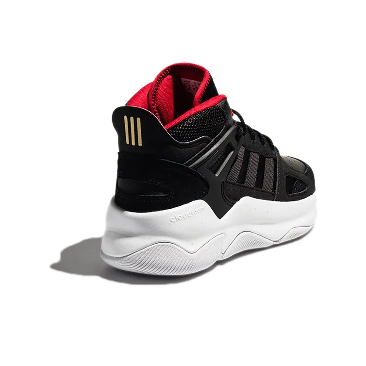 Adidas Neo STREETSPIRIT Abrasion Resistant Low Top Performance Basketball Shoes Men's Black-3