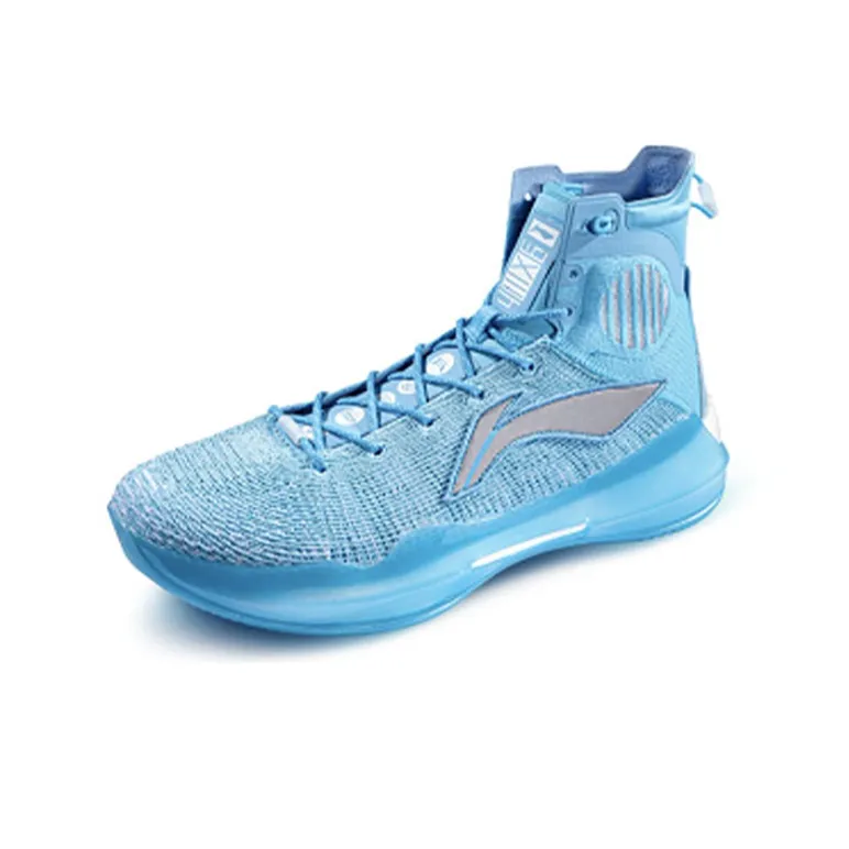 LINING YuShuai 13 Boom Basketball Shoes Men High Top Carolina Blue-2