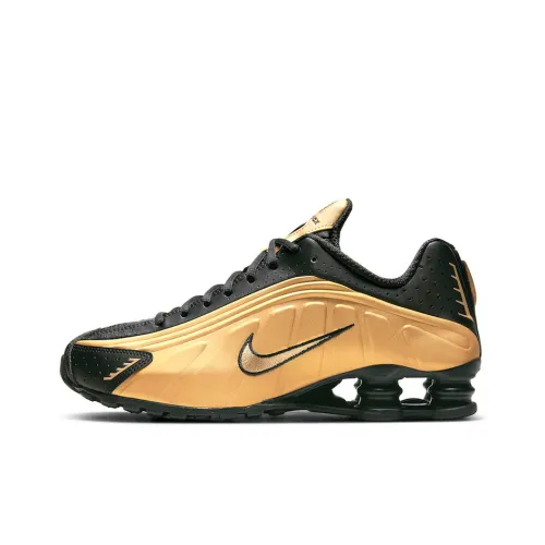 Nike Shox R4 Metallic Gold Black