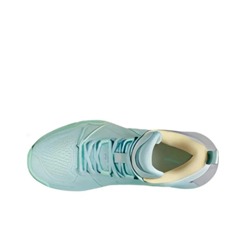 LiNing Liren 2 Low Seashore Cushioning Anti Slip And Wear Resistant Low Top Basketball Shoes Men's Neon Pink Green-3