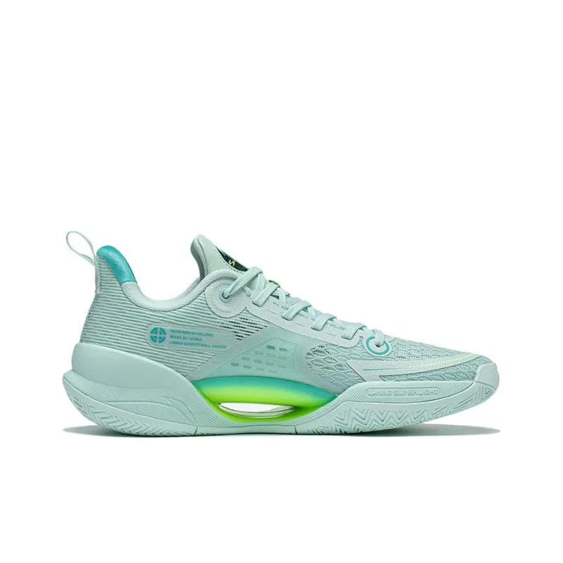 LINING Super Light V2 Basketball Shoes Men Low Top Blue-1