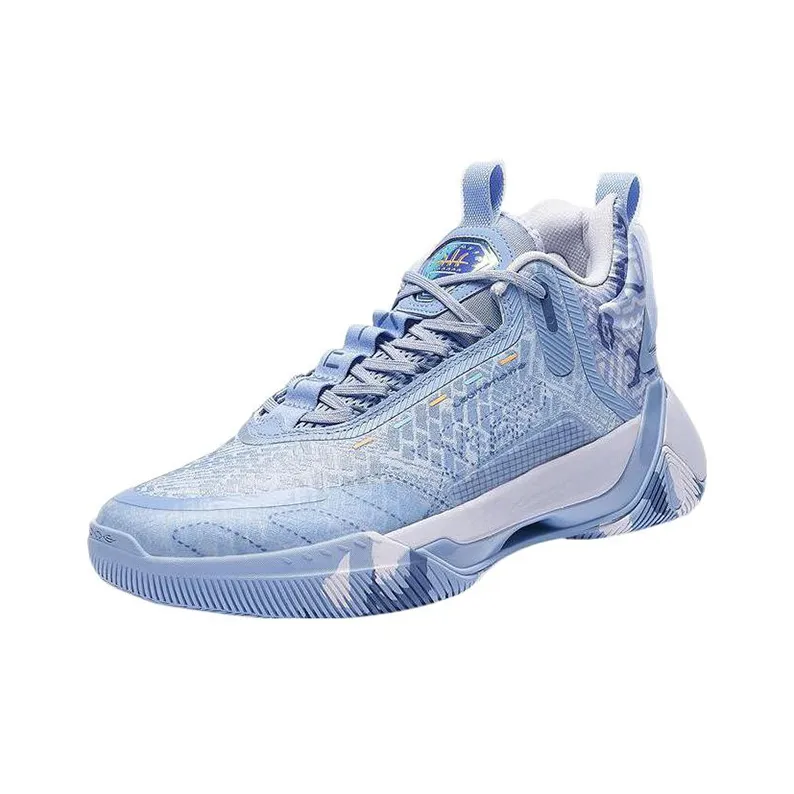 XTEP Levitation 6 Anti Slip Wear Resistant Mid Top Basketball Shoes Men's-1